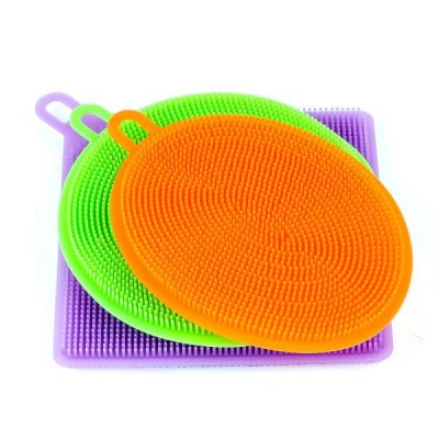 Wholesale  3 in 1 silicone kitchen brush cleaner